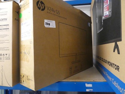 Lot 2318 - Boxed HP V24VG5 23.8" monitor