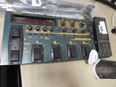 Lot 2328 - Zoom GFX8 guitar effects processor