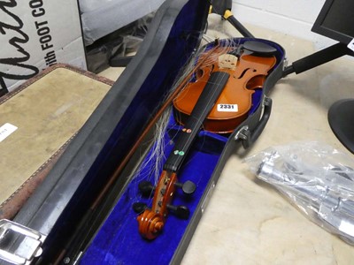 Lot 2331 - Violin in a case