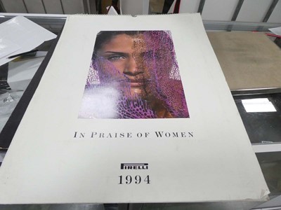 Lot 2395 - Selection of 1980s and 1990s Pirelli calendars