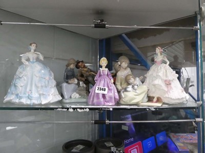 Lot 2340 - Selection of Royal Worcester, Lladro and other...