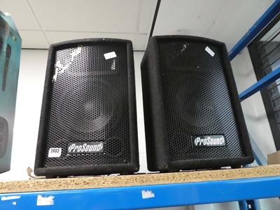 Lot 2493 - A pair of Prosound speakers