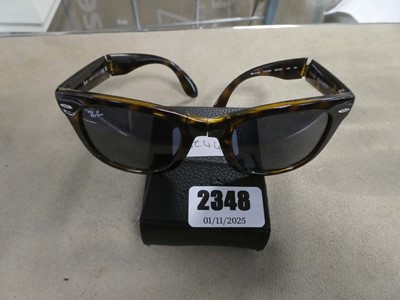Lot 2348 - Pair of Ray-Ban sunglasses in a case
