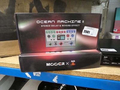Lot 2501 - 2 x Ocean Machine 2 Stereo delay and reverb...