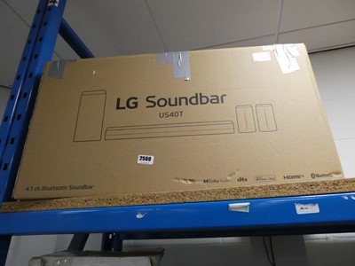 Lot 2509 - Boxed LG US40T soundbar