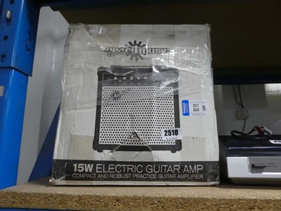 Lot 2510 - Boxed Gear4 Music 15w electric guitar amp