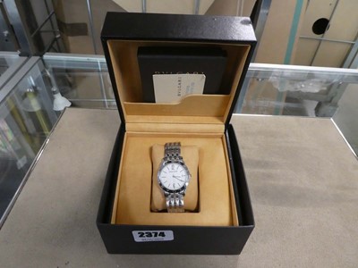 Lot 2374 - Bvlgari wrist watch in a case