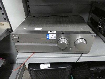 Lot 2471 - Sony integrated stereo amplifier CAFB940R