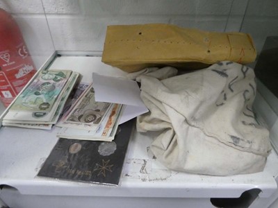 Lot 2380 - Selection of coins and bank notes