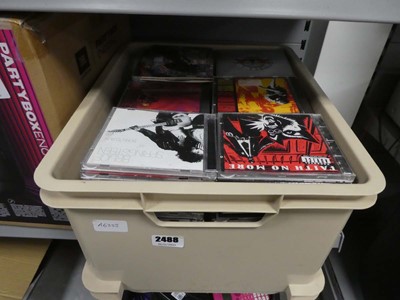Lot 2488 - Box containing various CDs