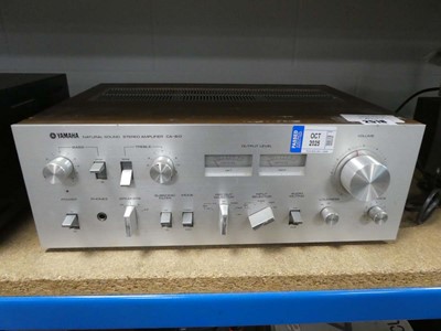 Lot 2518 - Yamaha Natural Sound stereo amplifier CA610