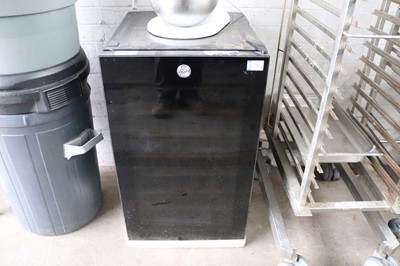 Lot 12 - Wine fridge/bottle display with continental...