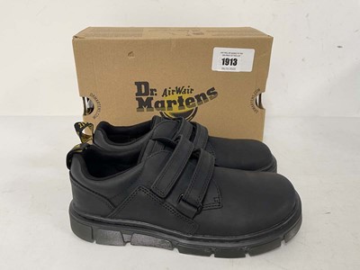 Lot 1913 - Dr Martens raffe shoe Y shoes in black size...