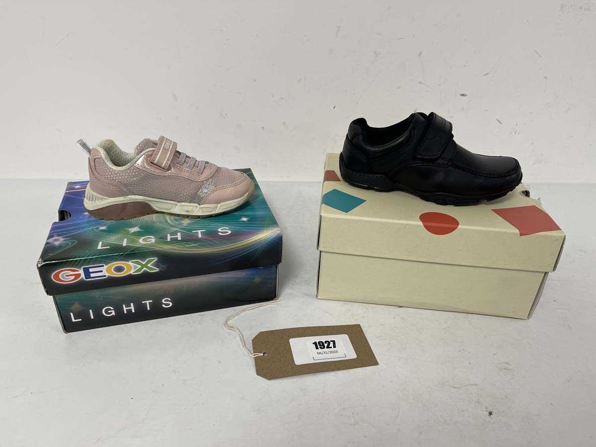 Lot 1927 - 2x Boxed pairs of children's shoes to include...