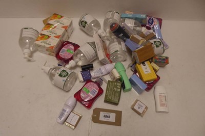 Lot 3370 - Selection of soaps and deodorants