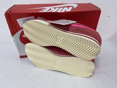 Lot 1944 - Nike cortez trainers in pink size UK5.5 - boxed