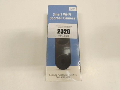 Lot 2274 - *Sealed* Smart WiFi Doorbell Camera