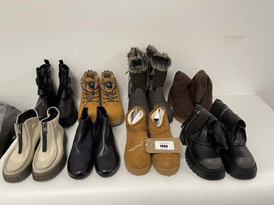 Lot 1960 - 8x Pairs of boots in various styles