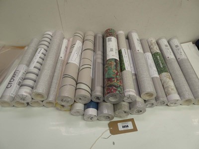 Lot 3353 - Quantity of Crown, Designer and other wallpaper