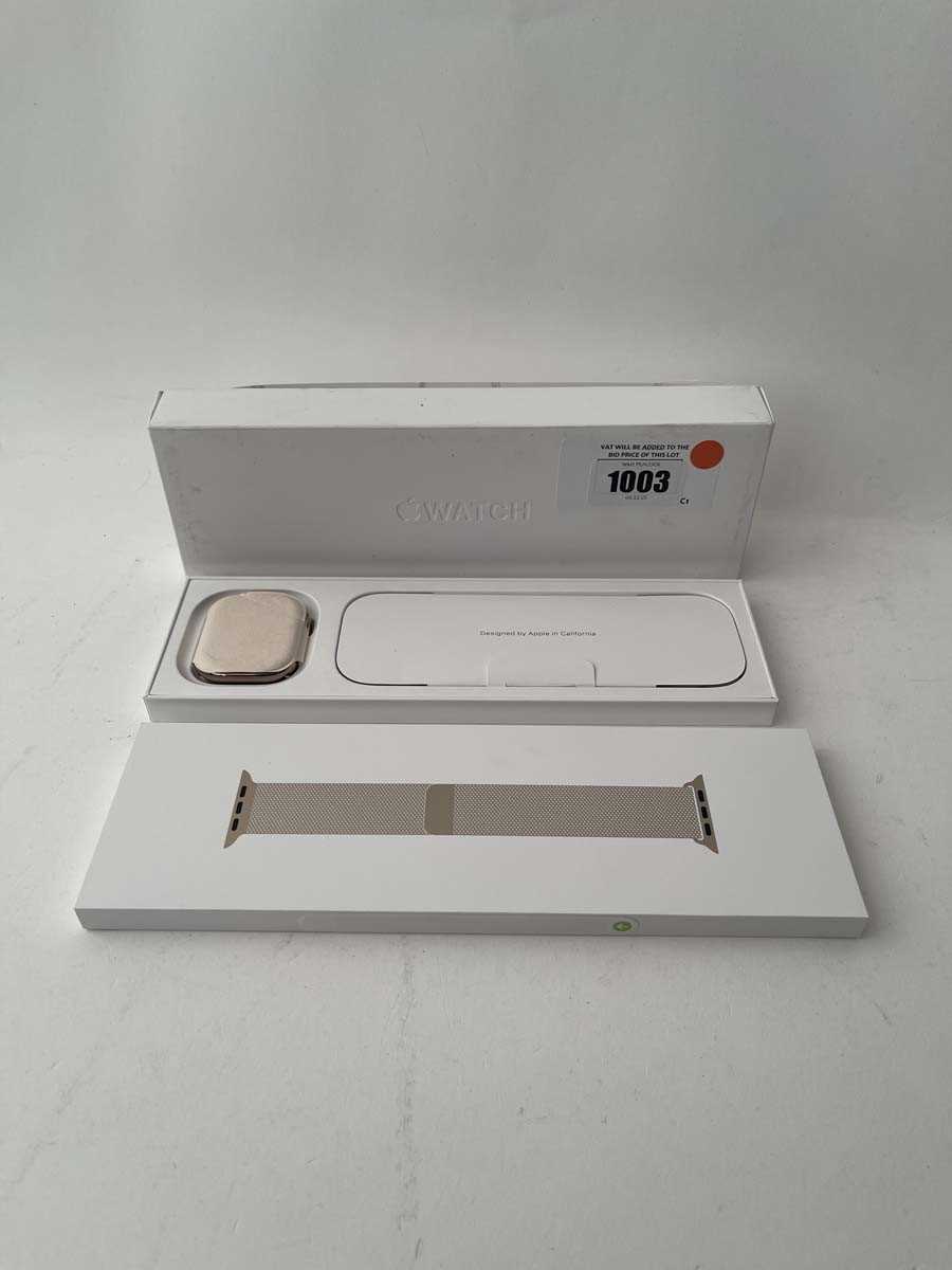 Lot Apple Watch Series 10, 46mm, Gold Titanium,...