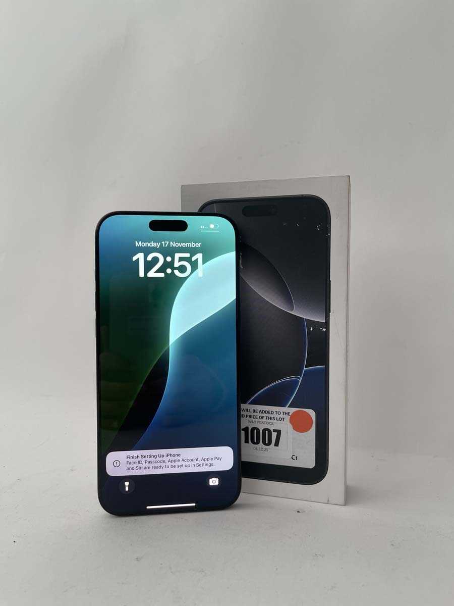 Lot Apple iPhone 16 Pro Max, Black Titanium, 256GB,...