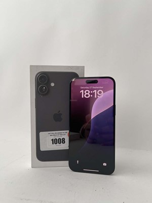 Lot Apple iPhone 16 Plus, Black, 128GB, model...