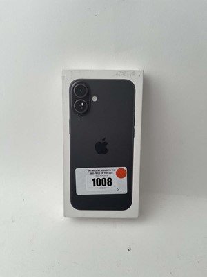 Lot Apple iPhone 16 Plus, Black, 128GB, model...