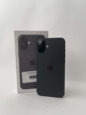 Lot Apple iPhone 16 Plus, Black, 128GB, model...