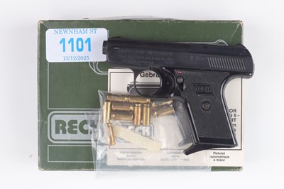 Lot 1101 - 8mm (blank) Reck Protector G5 starting pistol,...