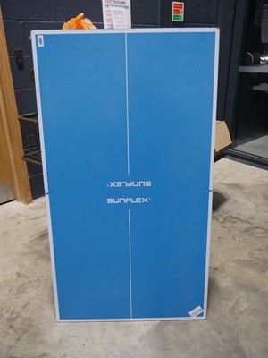 Lot 1361 - Small folding Sunflex games table