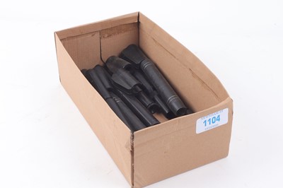 Lot 1104 - Box of ten assorted air rifle moderators