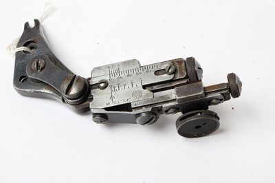 Lot 1110 - AG Parker 'Twin Zero' rear sight for the...