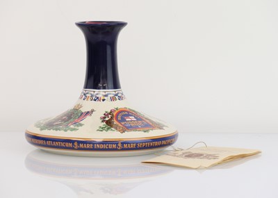 Lot 8 - A British Navy Pusser's Rum Ships Decanter...