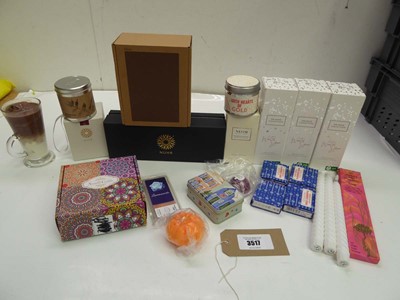 Lot 3517 - Scented candles, wax melts, incense and...