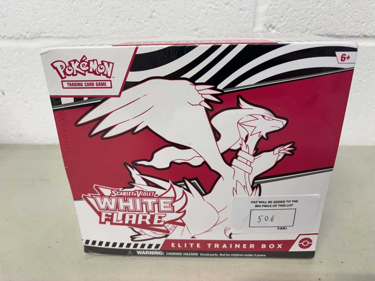 Lot Pokémon Scarlett and Violet White flare elite...