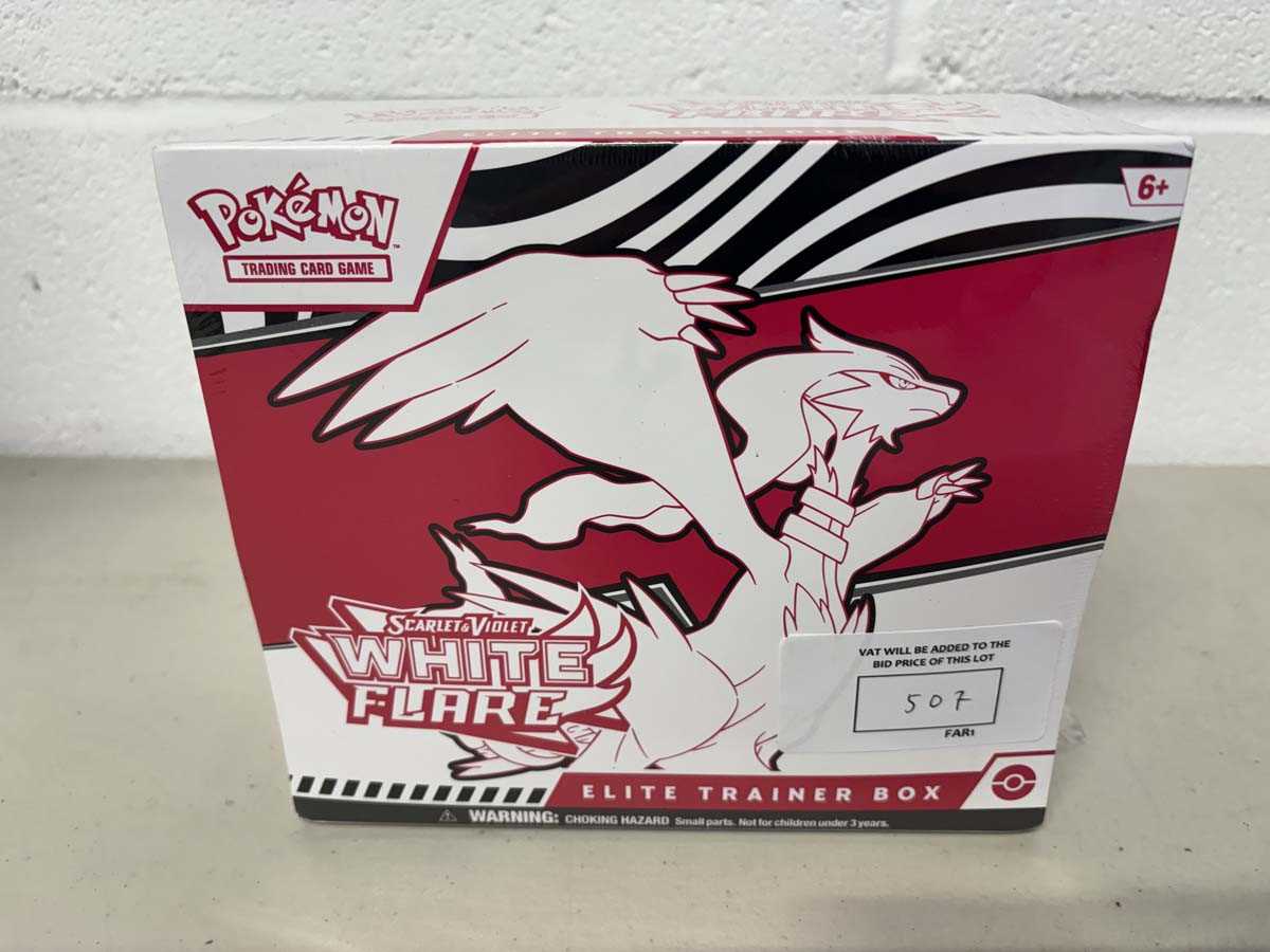 Lot Pokémon Scarlett and Violet White flare elite...