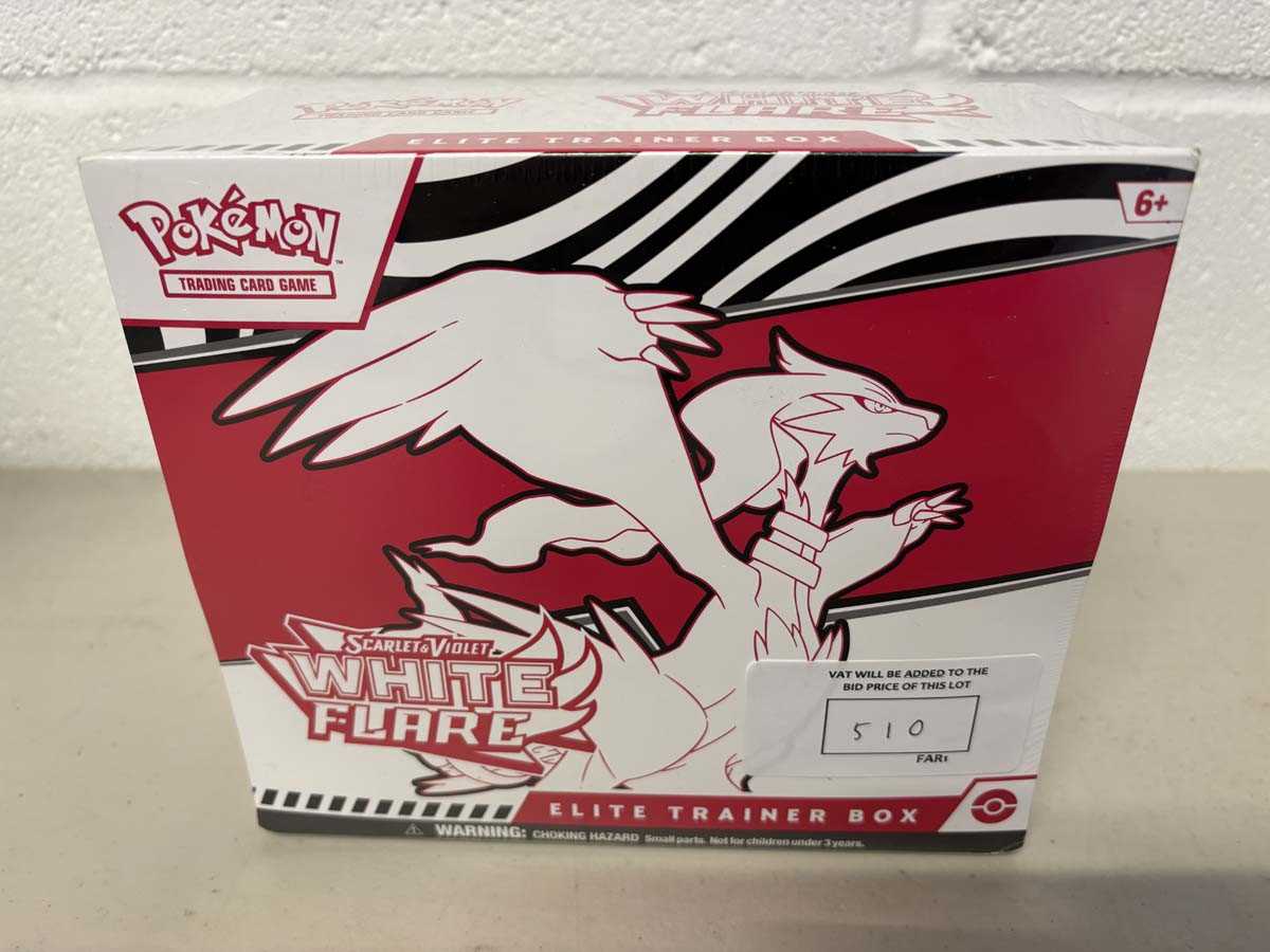 Lot Pokémon Scarlett and Violet White flare elite...