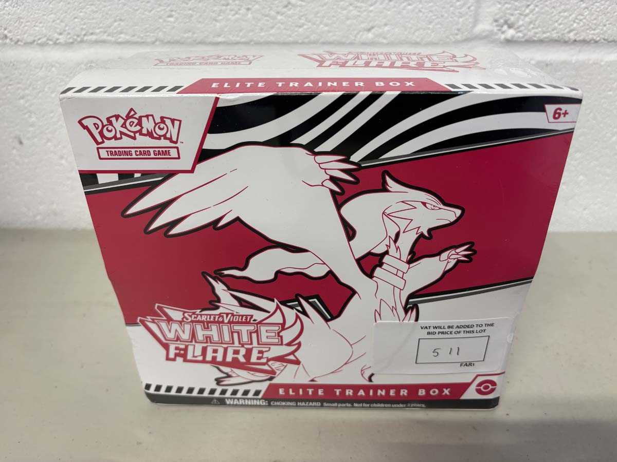 Lot Pokémon Scarlett and Violet White flare elite...