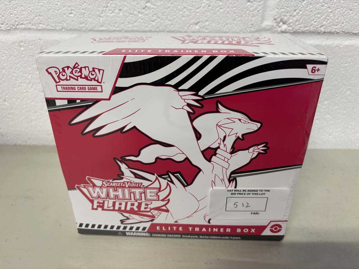 Lot Pokémon Scarlett and Violet White flare elite...