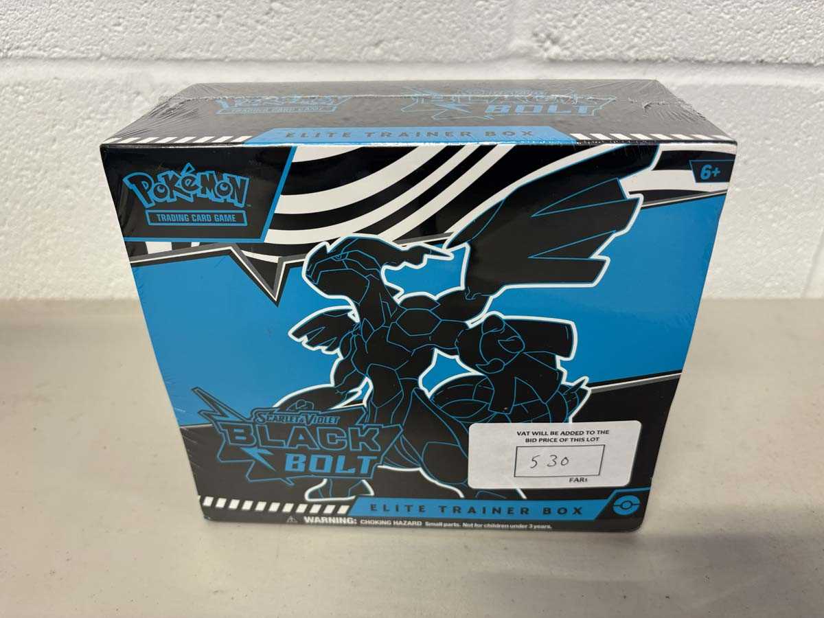 Lot Pokémon Scarlett and Violet black bolt elite...