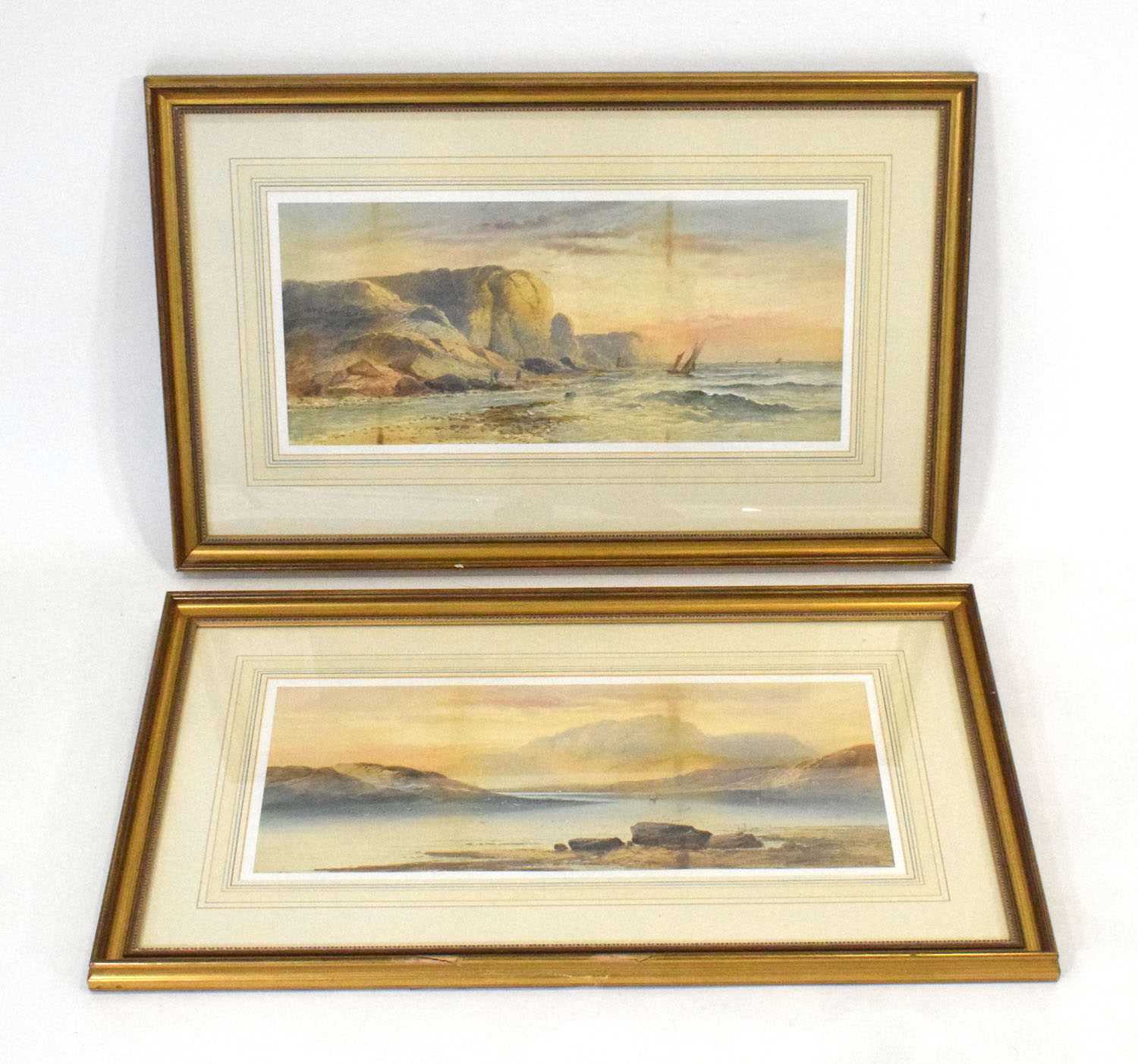 Lot 67 - William Henry Earp (1831-1914), Boats coming...