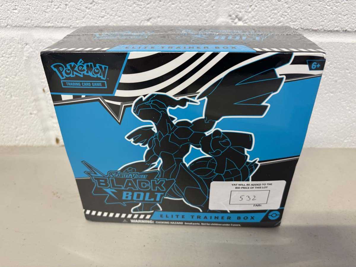 Lot Pokémon Scarlett and Violet black bolt elite...