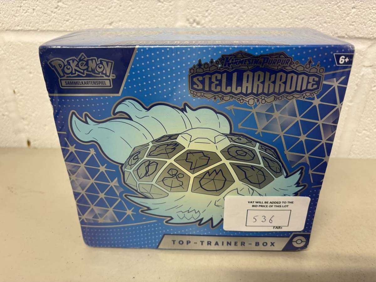 Lot Pokémon Karmesin and Purpur Stellarkrone Top...