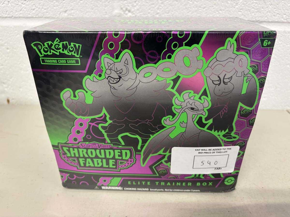 Lot Pokémon Scarlet and Violet Shrouded fable...