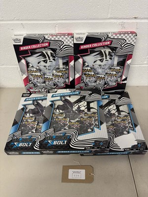 Lot 5x Pokémon binder sets