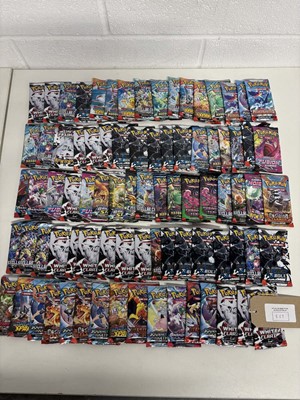 Lot Approx 83 Pokémon booster packs