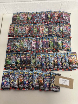 Lot 70x Pokémon German booster packs