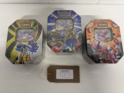 Lot 3x Pokémon Ex Tins