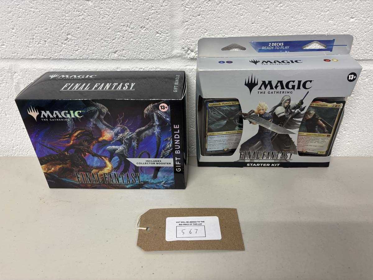 Lot Magic the Gathering Final Fantasy Gift Box and...