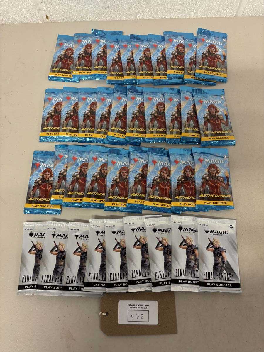 Lot 29x Magic the Gathering Aetherdrift booster...